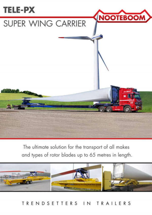 Nooteboom Tele-PX Super Wing Carrier