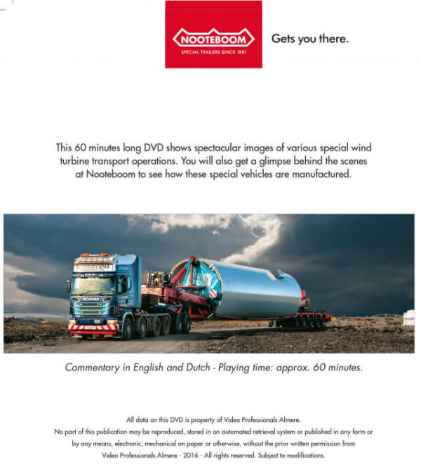 DVD Exceptional Wind Turbine Transport