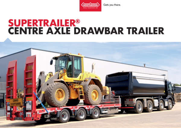 ASDS Centre Axle drawbar trailer