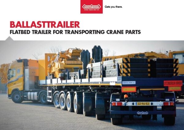 Brochure Nooteboom Ballasttrailer