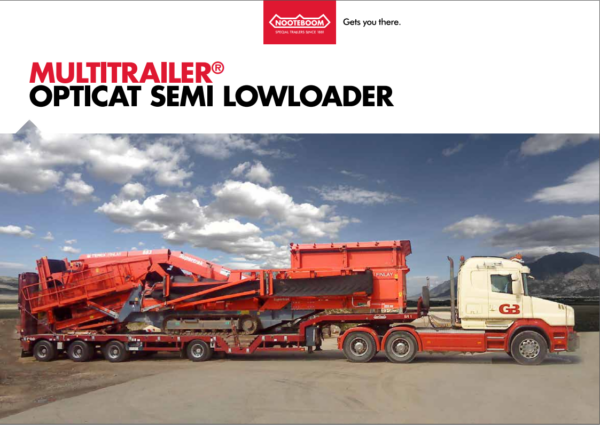 Nooteboom Multitrailer Opticat LL