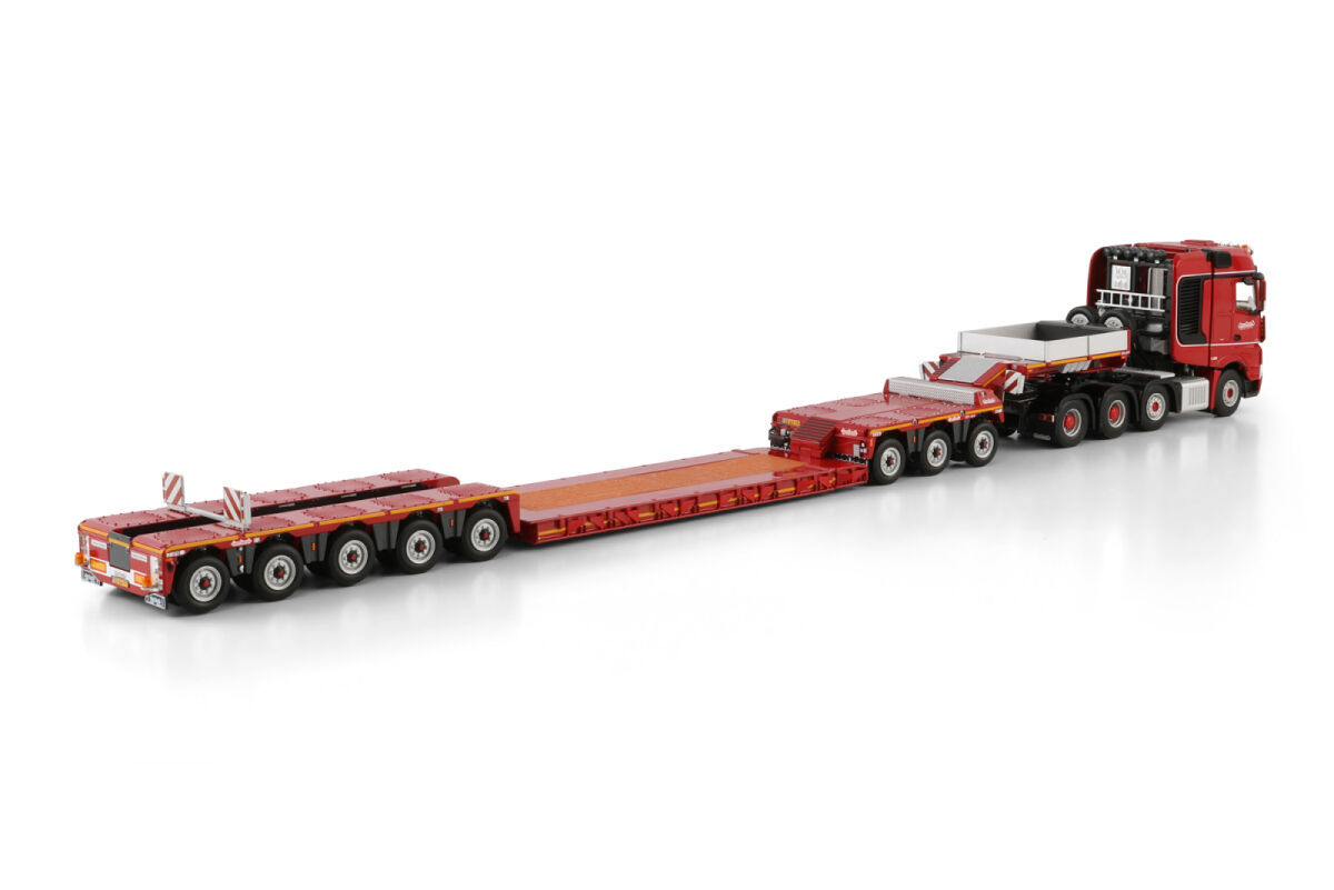 Nooteboom Redline Series -  3+5 EURO-PX low loader with Mercedes Actros MP5 SLT BigSpace 8x4