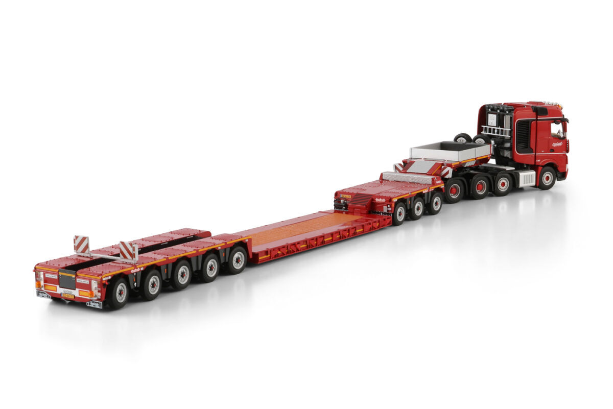 Nooteboom Redline Series -  3+5 EURO-PX low loader with Mercedes Actros MP5 SLT BigSpace 8x4