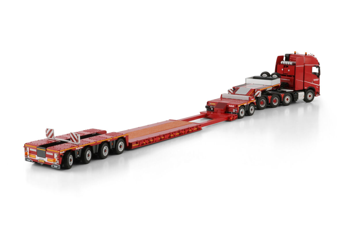 Nooteboom Red Line - EURO-PX low-loader 2+4 with Volvo FH5 Globetrotter XL 8x4