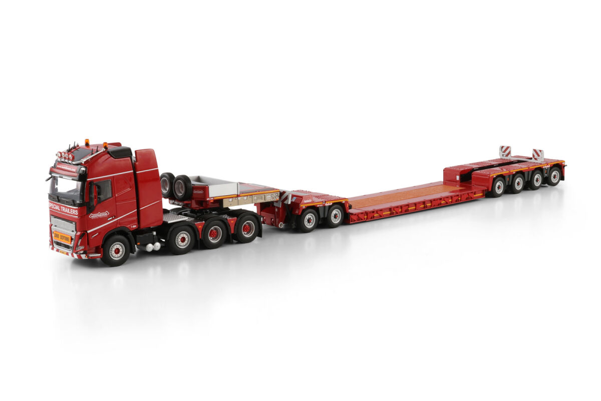 Nooteboom Red Line - EURO-PX low-loader 2+4 with Volvo FH5 Globetrotter XL 8x4