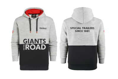 Hoodie grey - Giants on the Road