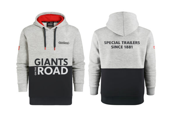 Hoodie grey - Giants on the Road
