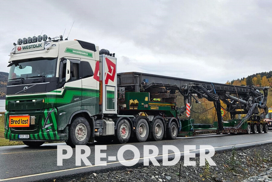PRE-ORDER: Westdijk – EURO-PX 4-axle with Volvo FH5 8x4