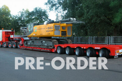 PRE-ORDER: C. Zwagerman - EURO-PX 5-axle low loader with DAF 95XF Space Cab 20x4
