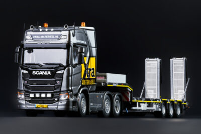 X-tra Materiaal - 3-axle MCOS semi lowloader with Scania R Serie 6x2
